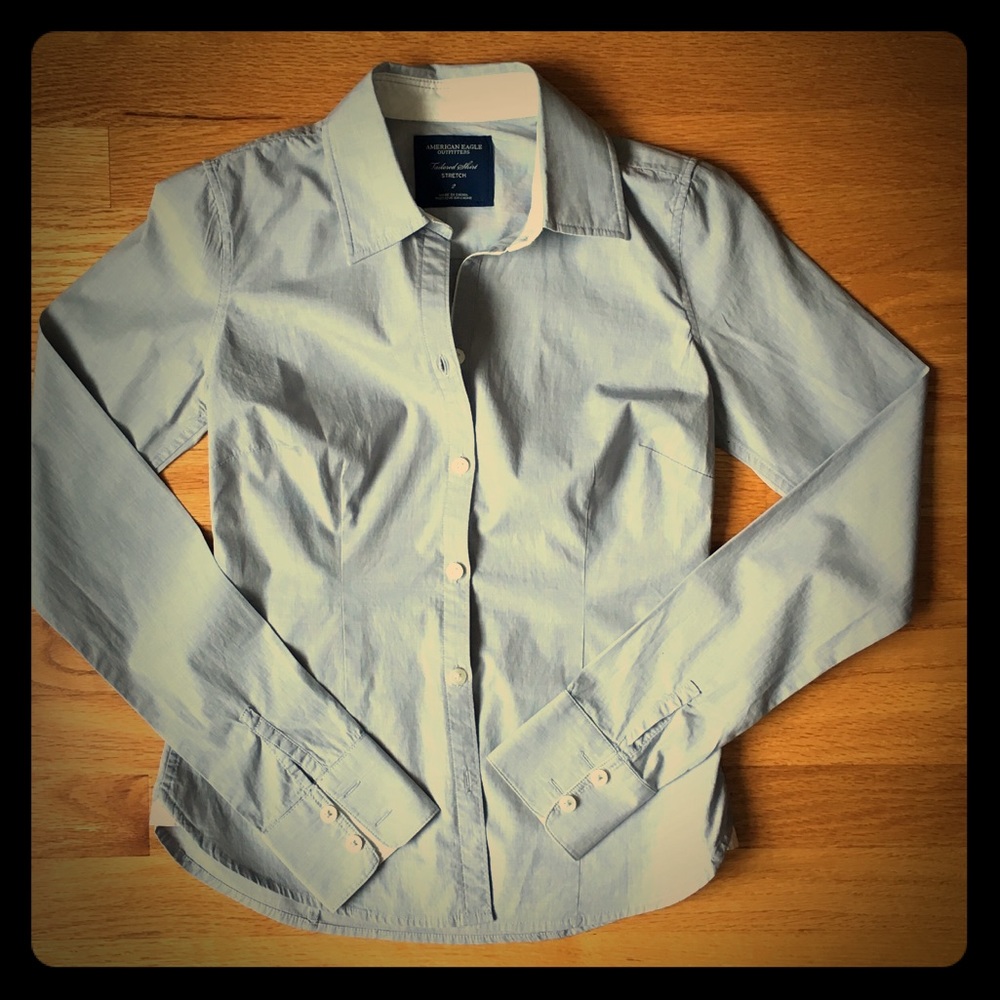 America Eagle Oxford Dress Shirt 2